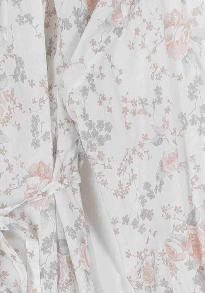 Robe Courte Blanche et Rose - Taille XS/34 de la marque Maje | PARAD94144 - Vendu par Paradigme - Image 3