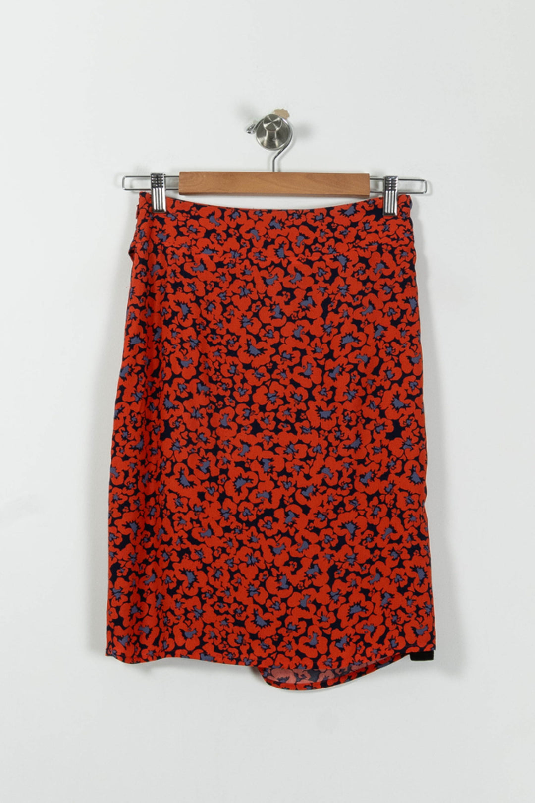 Jupe Portefeuille Rouge et Noir - Taille XS/34 de la marque Bérénice | PARAD94145 - Vendu par Paradigme - Image 4