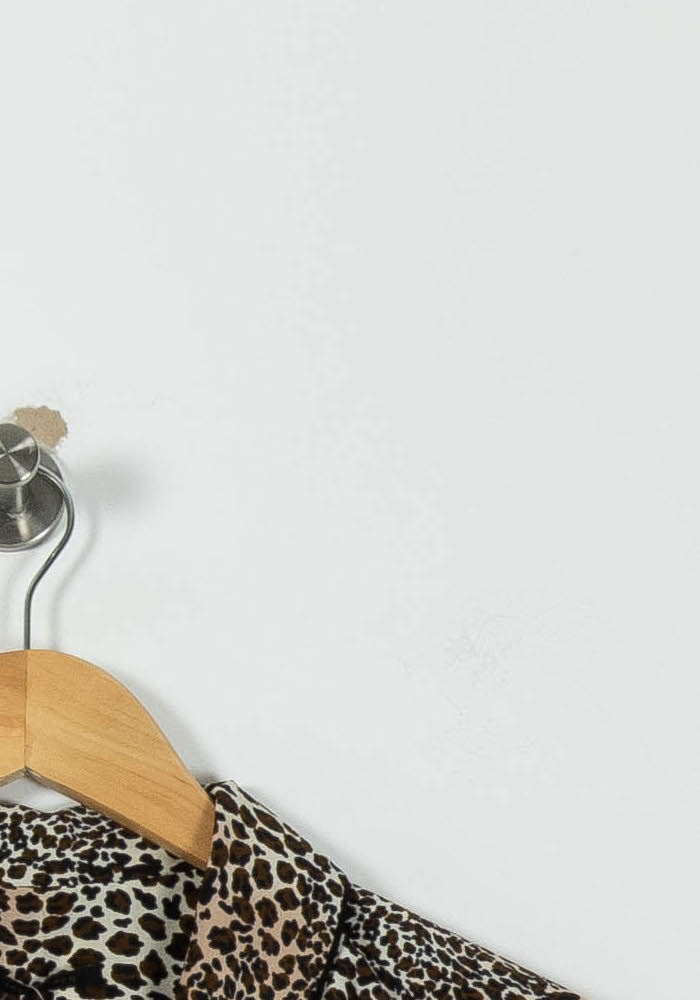 Robe Chemise Marron et Noir - Taille XS/34 de la marque IKKS | PARAD94146 - Vendu par Paradigme - Image 3