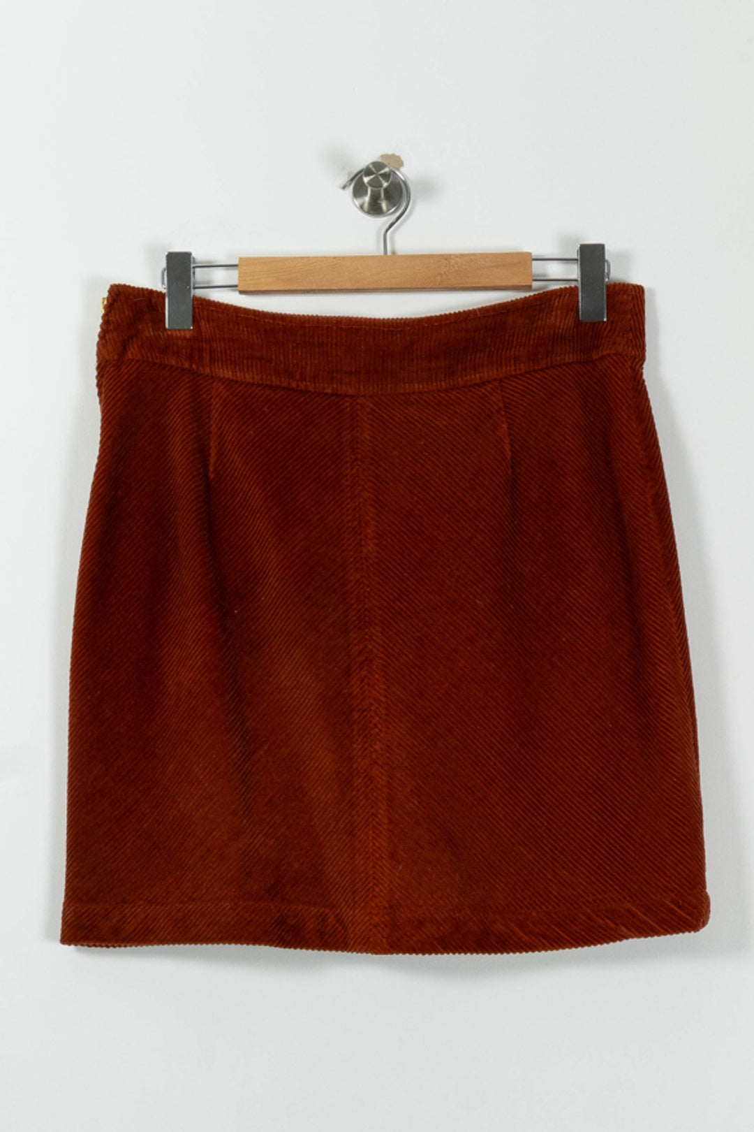 Jupe Courte Orange - Taille L/40 de la marque La Fée Maraboutée | PARAD94150 - Vendu par Paradigme - Image 4