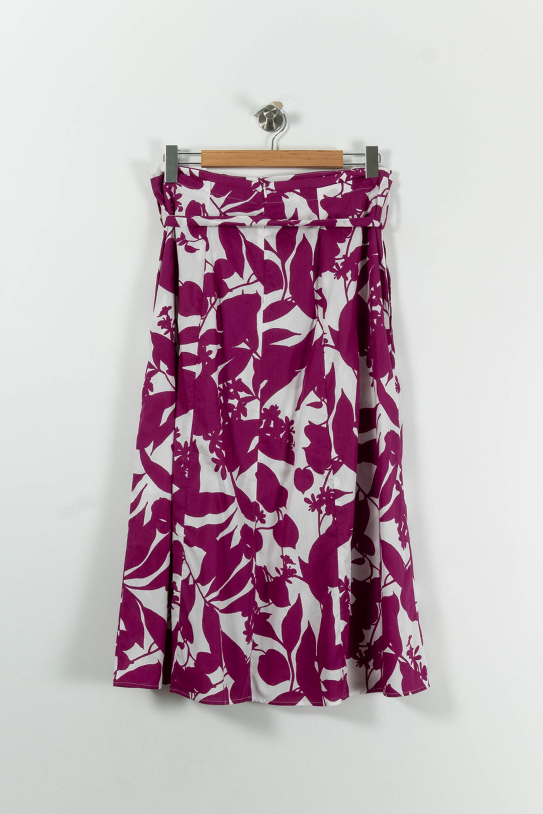 Jupe Longue Rose et Blanche - Taille XL/42 de la marque Caroll | PARAD94155 - Vendu par Paradigme - Image 4