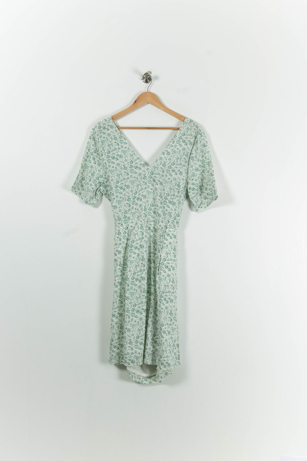 Robe Courte Verte et Blanche - Taille M/38 de la marque Karl Marc John | PARAD94157 - Vendu par Paradigme - Image 2