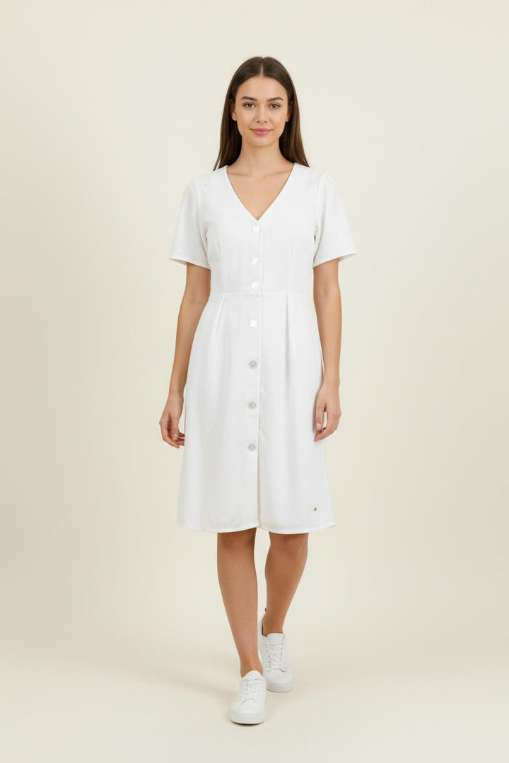 Robe Blanche - Taille XS/34 de la marque Karl Marc John | PARAD94159 - Vendu par Paradigme - Image 1