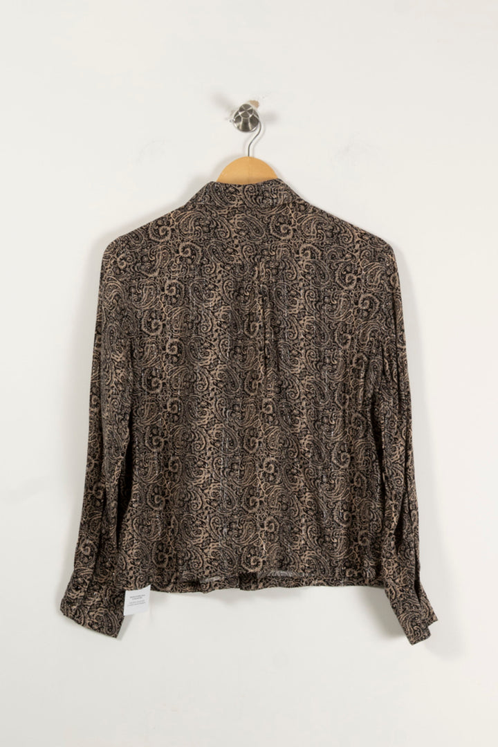 Chemise Grise et Marron - Taille S/36 de la marque Grace & Mila | PARAD94164 - Vendu par Paradigme - Image 4