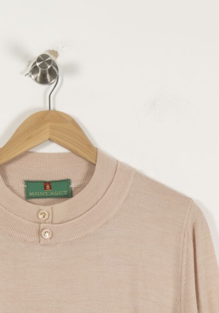 Pull Col Rond Rose - Taille S/36 de la marque Maison Montagut | PARAD94167 - Vendu par Paradigme - Image 3