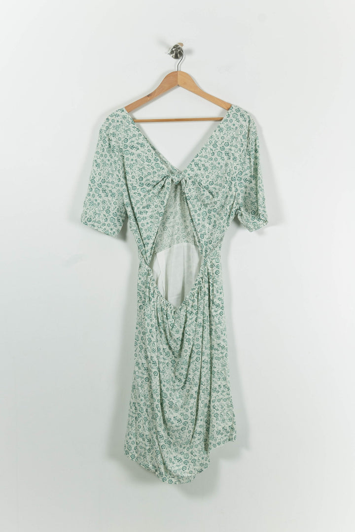 Robe Courte Verte et Blanche - Taille S/36 de la marque Karl Marc John | PARAD94170 - Vendu par Paradigme - Image 4