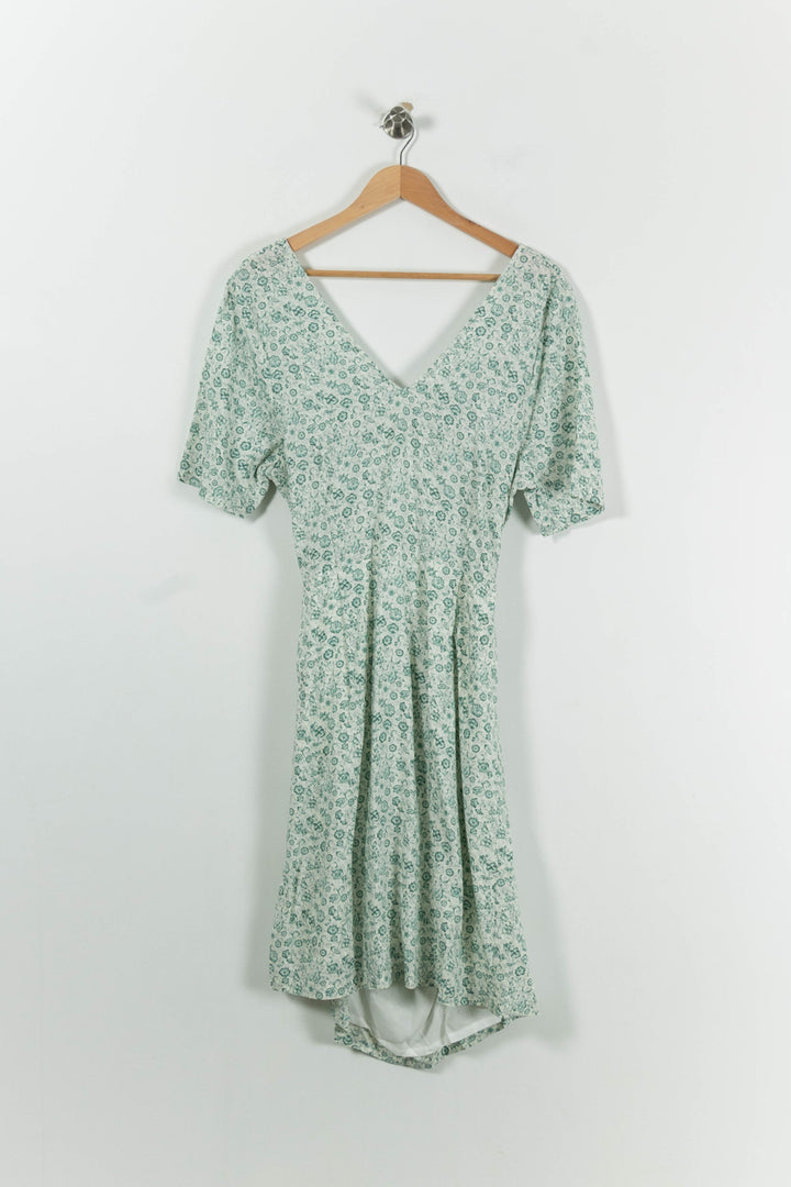 Robe Courte Verte et Blanche - Taille S/36 de la marque Karl Marc John | PARAD94170 - Vendu par Paradigme - Image 2