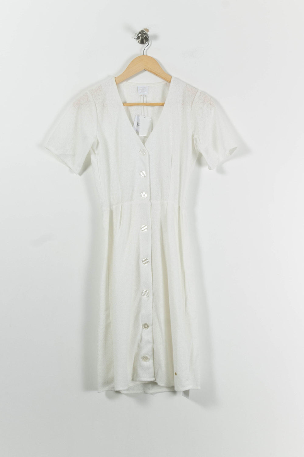 Robe Chemise Blanche - Taille XS/34 de la marque Karl Marc John | PARAD94171 - Vendu par Paradigme - Image 2