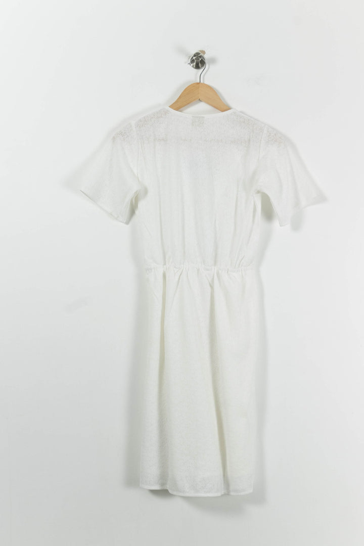 Robe Boutonnée Blanche - Taille XS/34 de la marque Karl Marc John | PARAD94173 - Vendu par Paradigme - Image 4