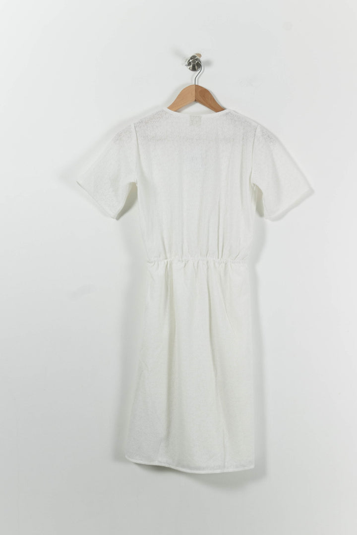 Robe Patineuse Blanche - Taille XS/34 de la marque Karl Marc John | PARAD94176 - Vendu par Paradigme - Image 4