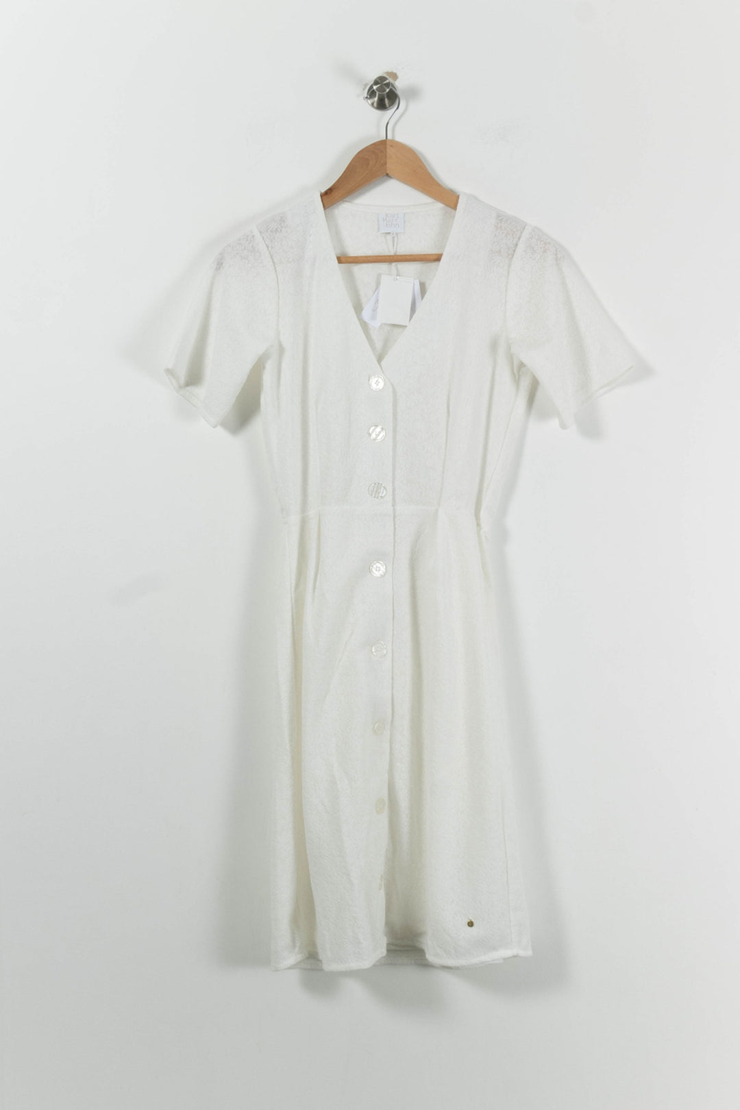 Robe Patineuse Blanche - Taille XS/34 de la marque Karl Marc John | PARAD94176 - Vendu par Paradigme - Image 2