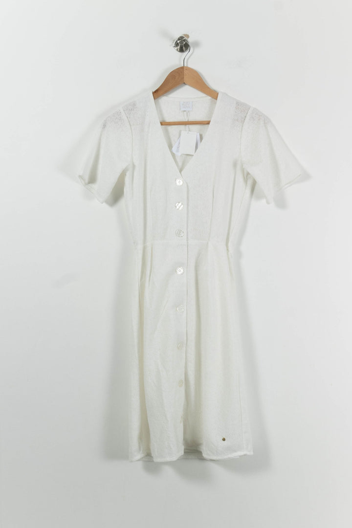 Robe Patineuse Blanche - Taille XS/34 de la marque Karl Marc John | PARAD94176 - Vendu par Paradigme - Image 2