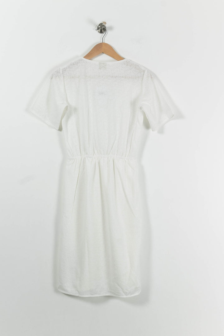 Robe Chemise Blanche - Taille XS/34 de la marque Karl Marc John | PARAD94178 - Vendu par Paradigme - Image 4