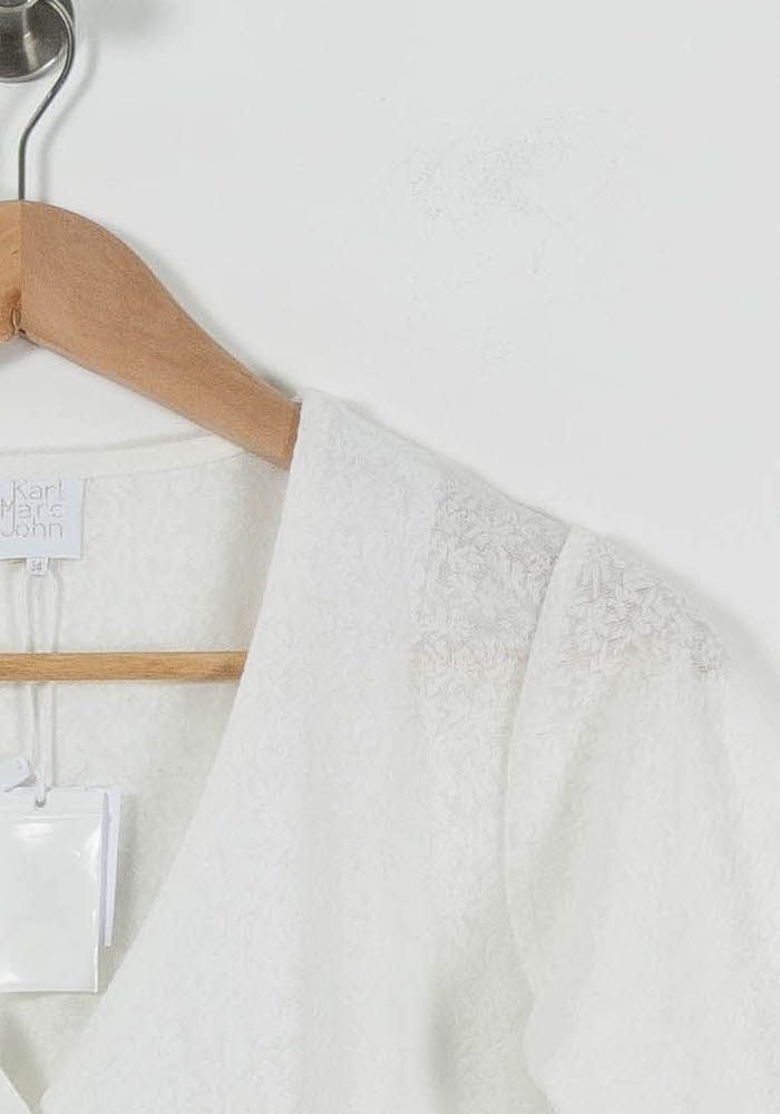 Robe Chemise Blanche - Taille XS/34 de la marque Karl Marc John | PARAD94178 - Vendu par Paradigme - Image 3