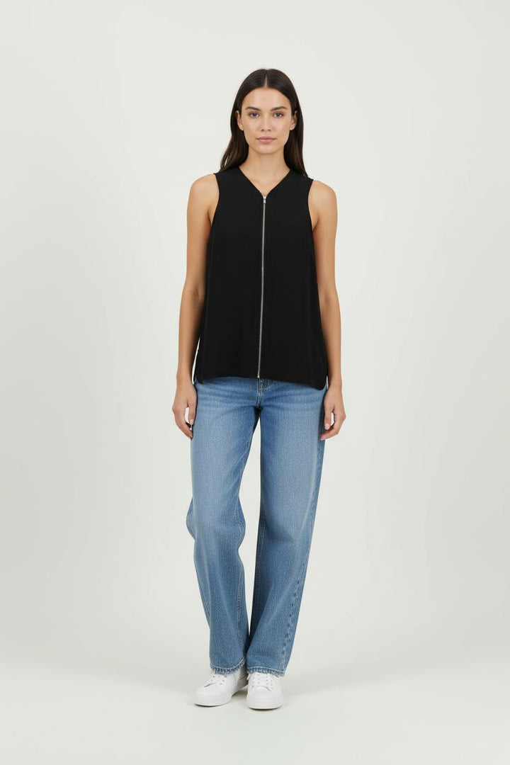 Débardeur Noir - Taille M/38 de la marque The Kooples | PARAD94179 - Vendu par Paradigme - Image 1