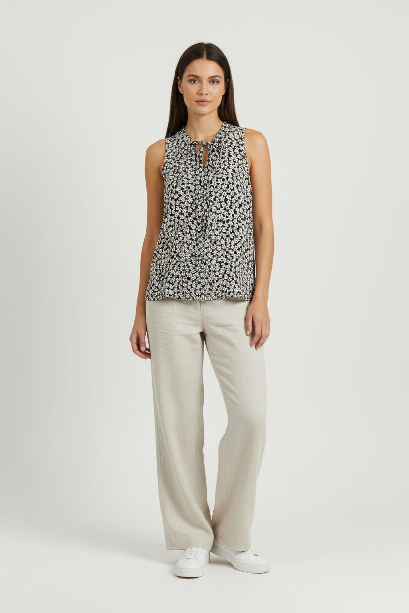 Blouse Noir et Blanc - Taille M/38 de la marque The Kooples - Sport | PARAD94180 - Vendu par Paradigme - Image 1