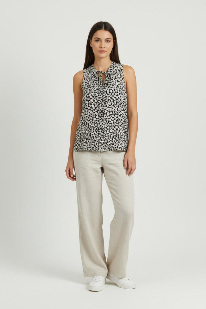 Blouse Noir et Blanc - Taille M/38 de la marque The Kooples - Sport | PARAD94180 - Vendu par Paradigme - Image 1