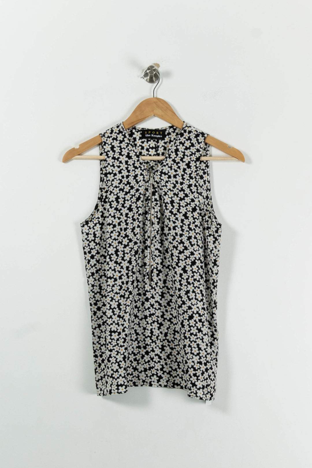 Blouse Noir et Blanc - Taille M/38 de la marque The Kooples - Sport | PARAD94180 - Vendu par Paradigme - Image 2