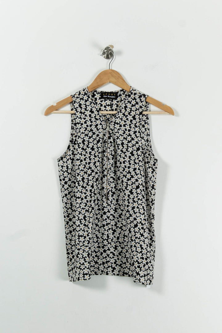 Blouse Noir et Blanc - Taille M/38 de la marque The Kooples - Sport | PARAD94180 - Vendu par Paradigme - Image 2