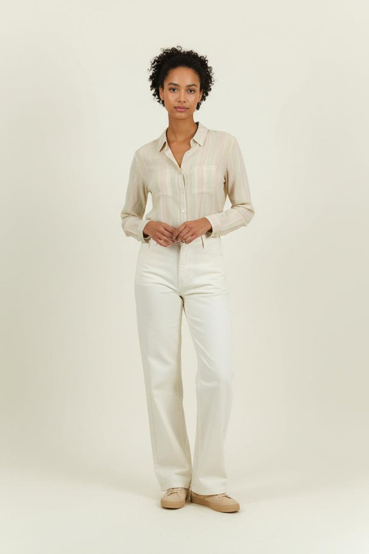 Chemise Beige - Taille S/36 de la marque Karl Marc John | PARAD94183 - Vendu par Paradigme - Image 1