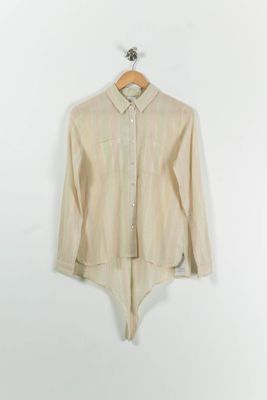Chemise Beige - Taille S/36 de la marque Karl Marc John | PARAD94183 - Vendu par Paradigme - Image 2