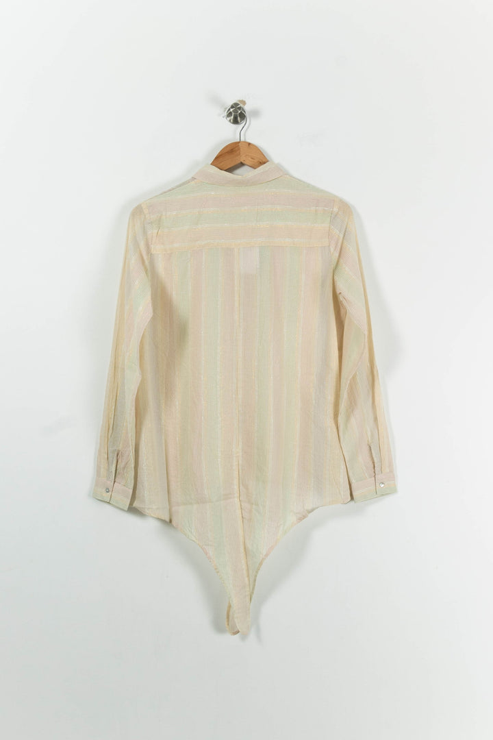 Chemise Longue Beige - Taille S/36 de la marque Karl Marc John | PARAD94184 - Vendu par Paradigme - Image 4