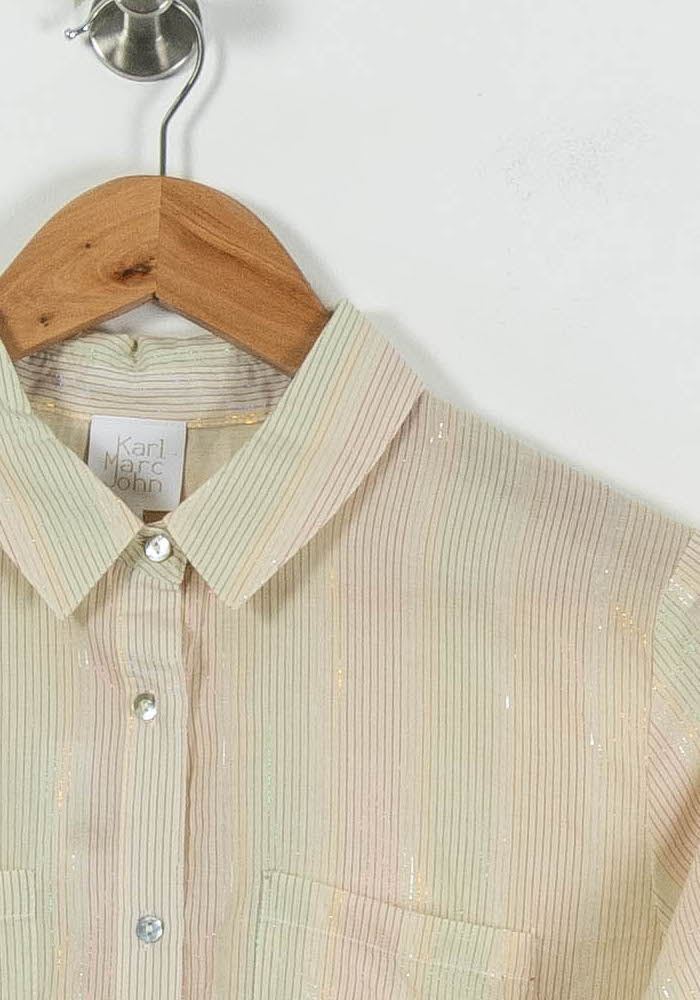 Chemise Longue Beige - Taille S/36 de la marque Karl Marc John | PARAD94184 - Vendu par Paradigme - Image 3