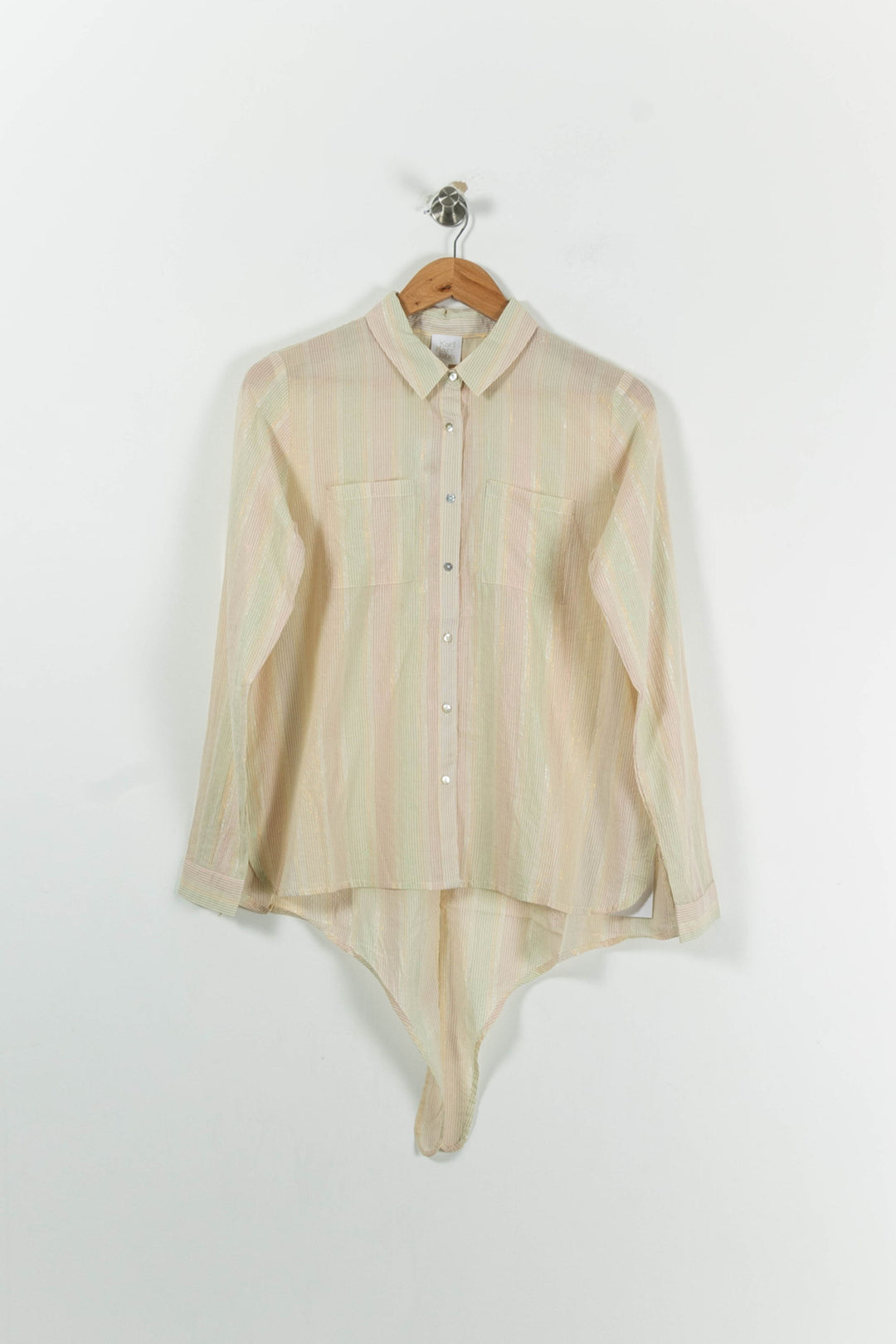 Chemise Longue Beige - Taille S/36 de la marque Karl Marc John | PARAD94184 - Vendu par Paradigme - Image 2