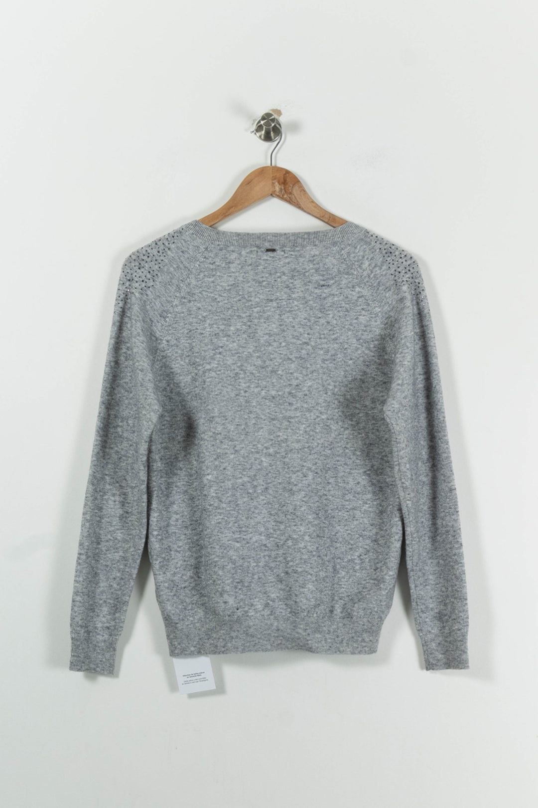 Pull Gris - Taille XS/34 de la marque IKKS | PARAD94188 - Vendu par Paradigme - Image 4