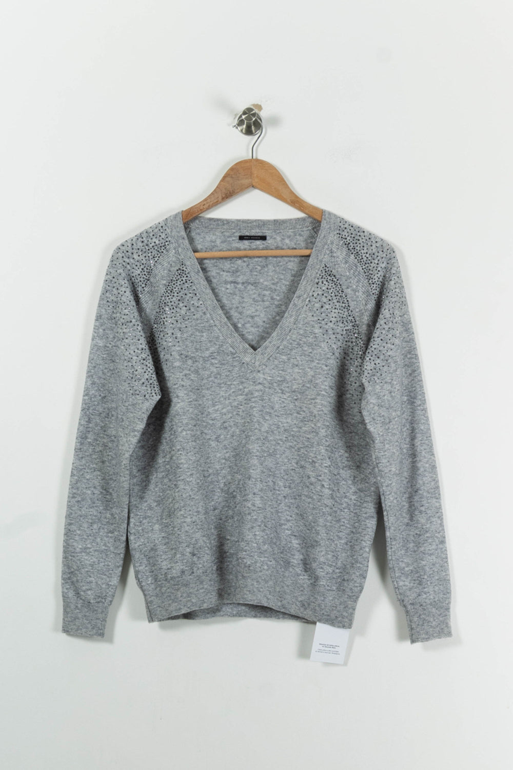 Pull Gris - Taille XS/34 de la marque IKKS | PARAD94188 - Vendu par Paradigme - Image 2