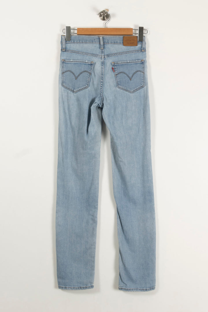 Jean Slim Bleu - Taille XS/34 de la marque Levi's | PARAD94190 - Vendu par Paradigme - Image 4