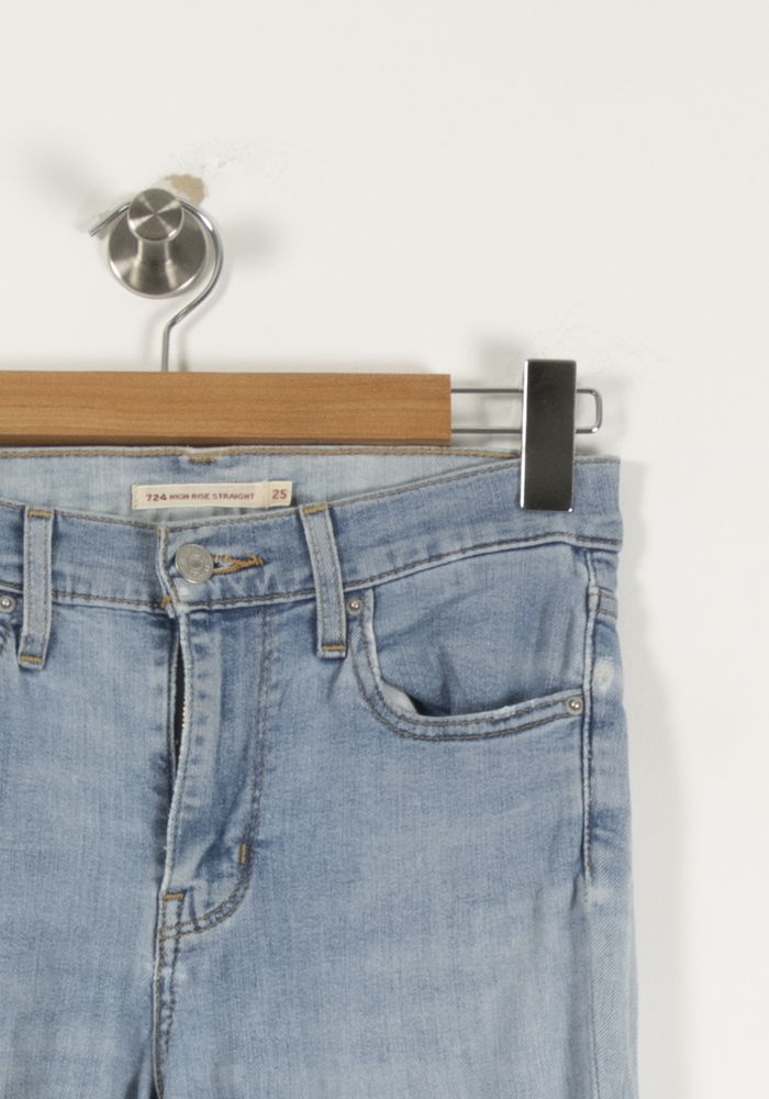 Jean Slim Bleu - Taille XS/34 de la marque Levi's | PARAD94190 - Vendu par Paradigme - Image 3