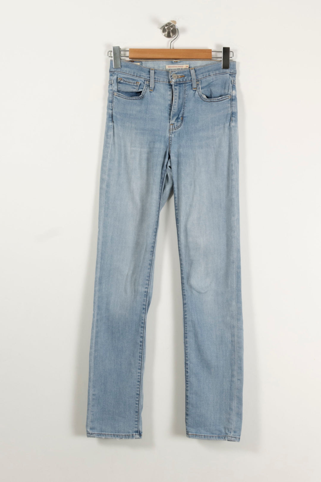 Jean Slim Bleu - Taille XS/34 de la marque Levi's | PARAD94190 - Vendu par Paradigme - Image 2