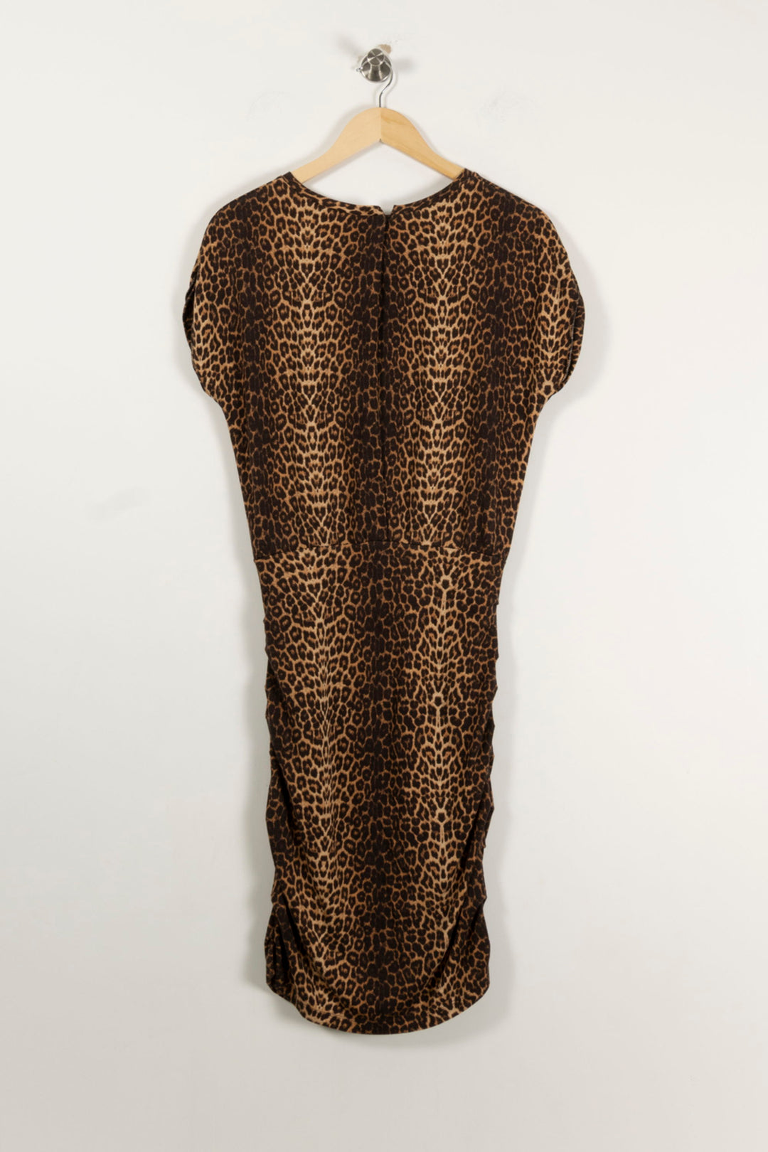 Robe Léopard Marron - Taille L/40 de la marque Maje | PARAD94192 - Vendu par Paradigme - Image 4