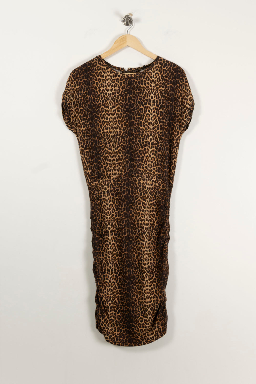 Robe Léopard Marron - Taille L/40 de la marque Maje | PARAD94192 - Vendu par Paradigme - Image 2