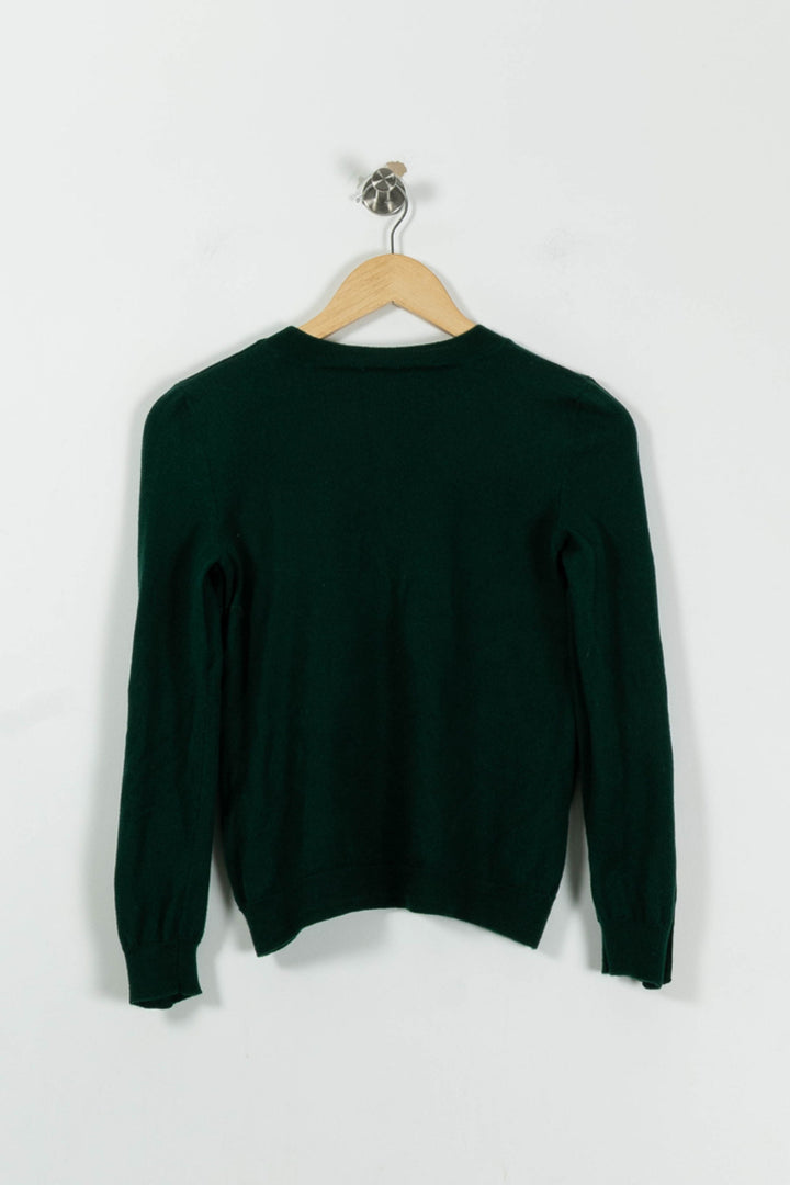 Pull Vert - Taille S/36 de la marque Sézane | PARAD94194 - Vendu par Paradigme - Image 4
