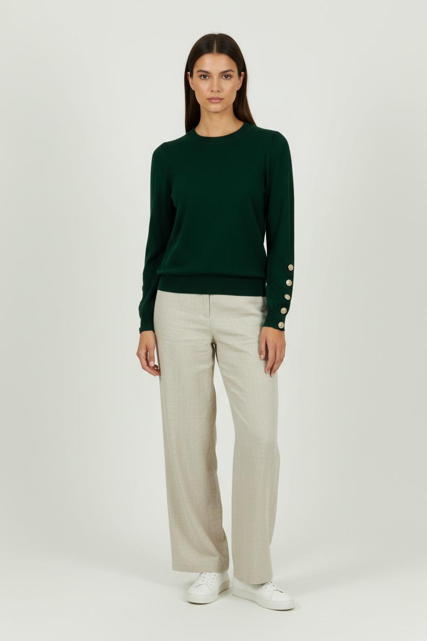 Pull Vert - Taille S/36 de la marque Sézane | PARAD94194 - Vendu par Paradigme - Image 1