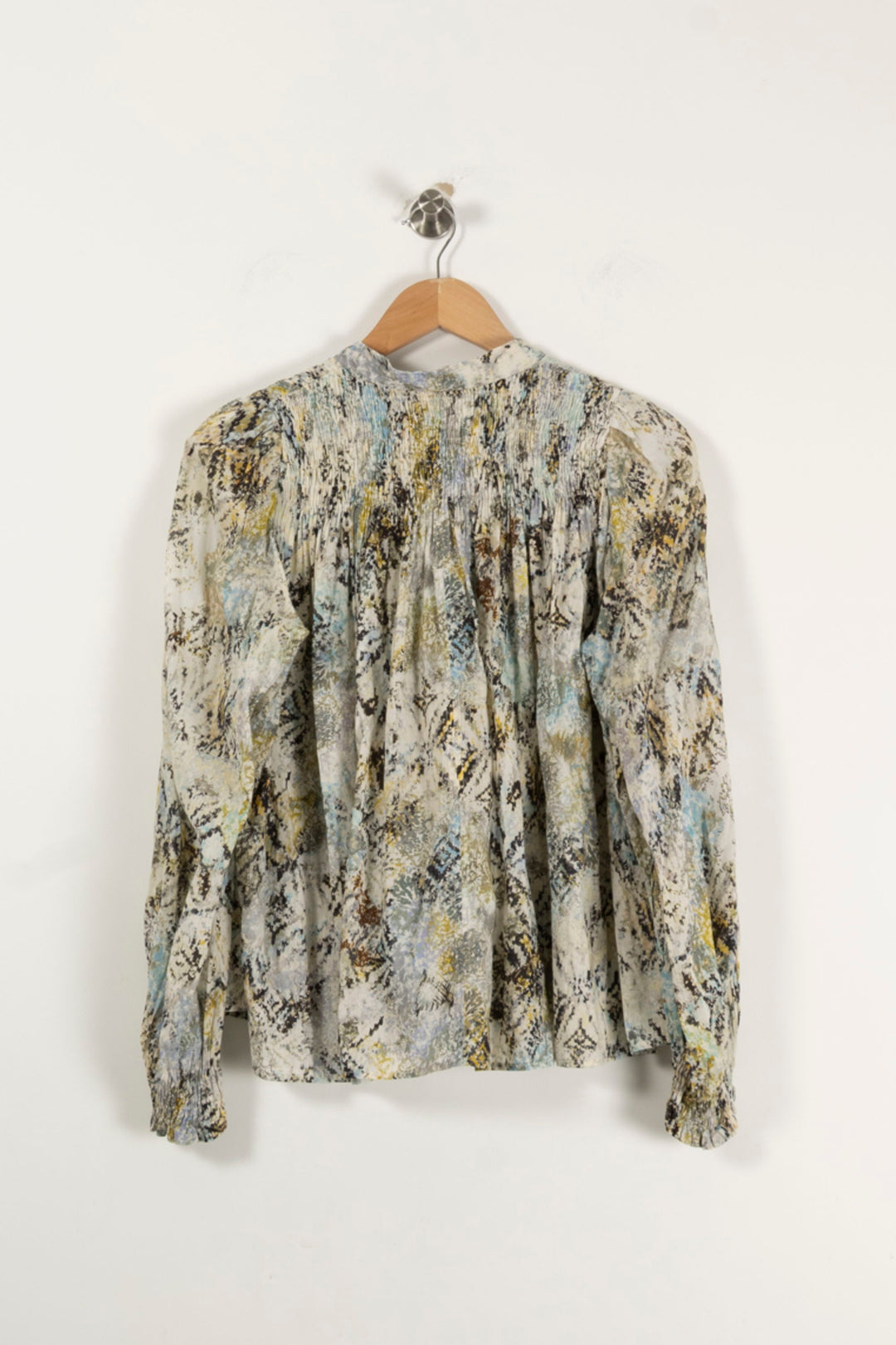 Blouse Verte et Beige - Taille XS/34 de la marque IRO | PARAD94196 - Vendu par Paradigme - Image 4