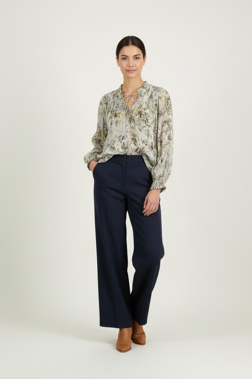 Blouse Verte et Beige - Taille XS/34 de la marque IRO | PARAD94196 - Vendu par Paradigme - Image 1