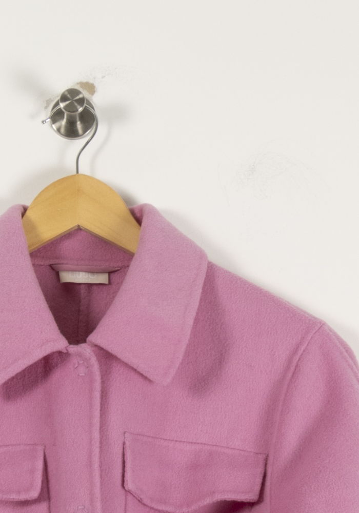 Veste Ceinturée Rose - Taille L/40 de la marque Liu Jo | PARAD94198 - Vendu par Paradigme - Image 3
