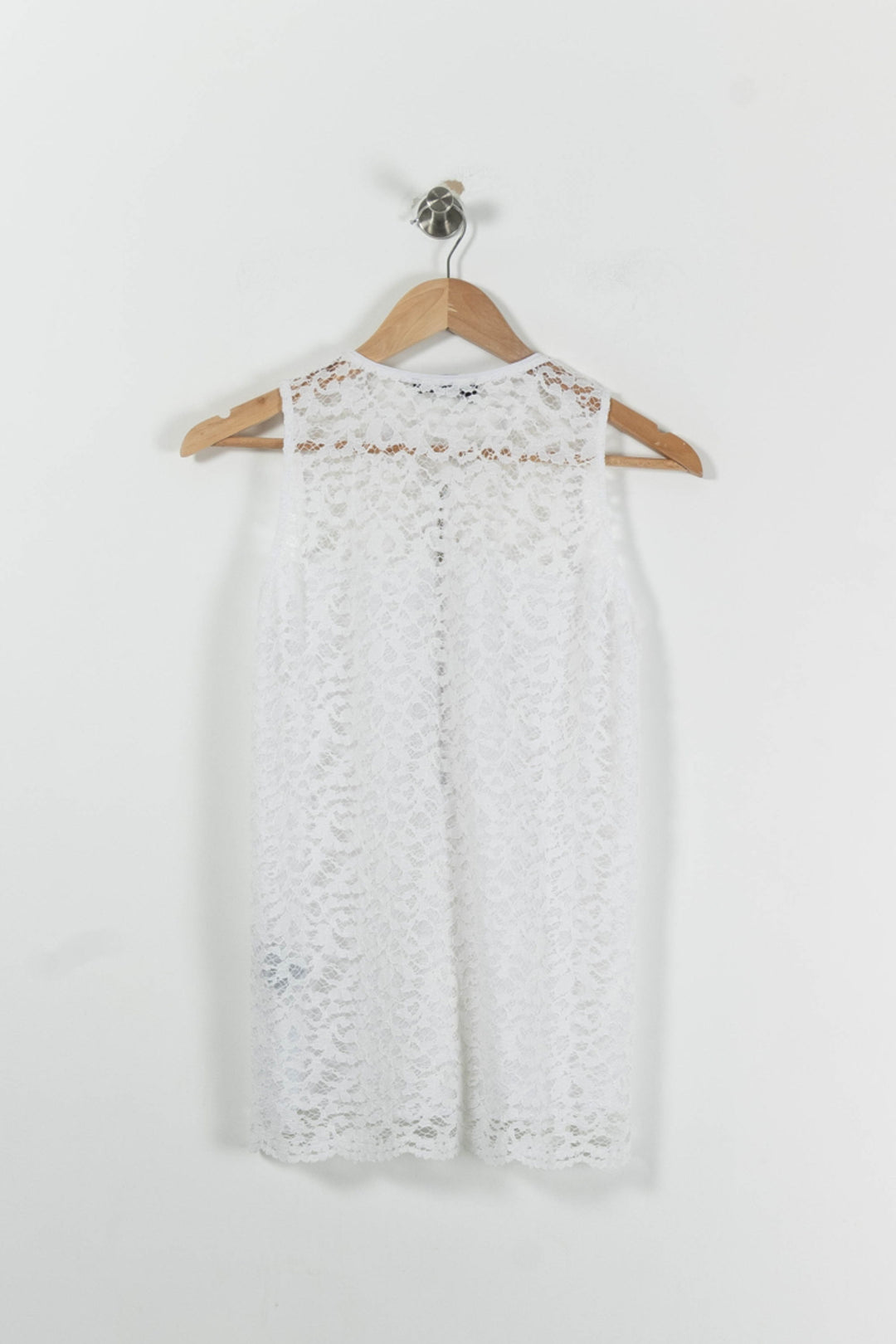 Débardeur Blanc - Taille M/38 de la marque The Kooples | PARAD94199 - Vendu par Paradigme - Image 4