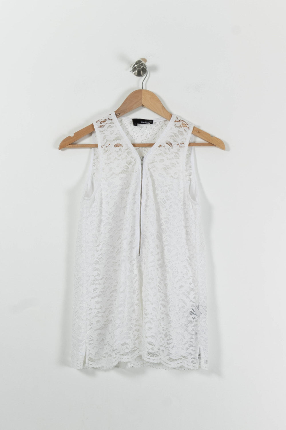 Débardeur Blanc - Taille M/38 de la marque The Kooples | PARAD94199 - Vendu par Paradigme - Image 2