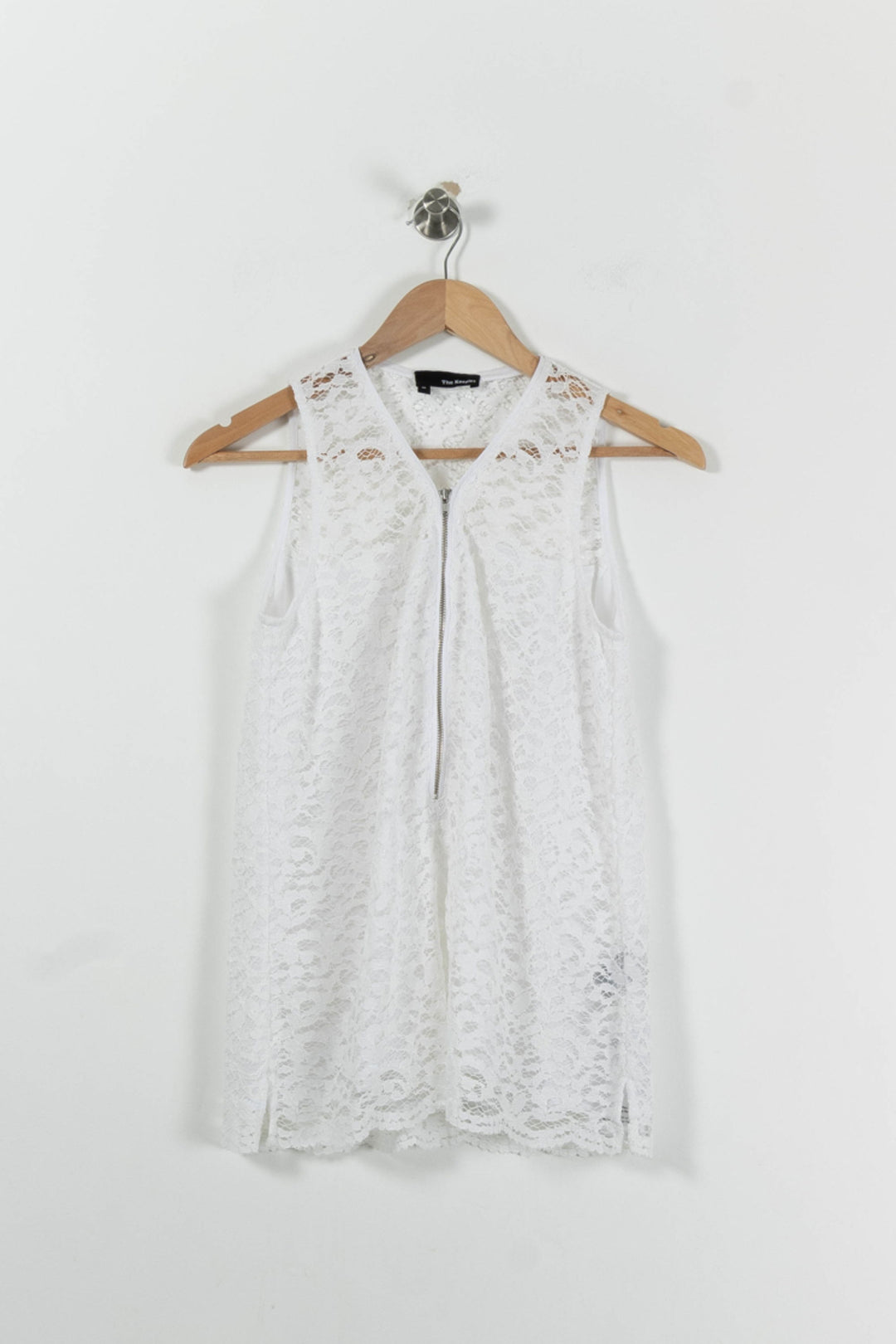 Débardeur Blanc - Taille M/38 de la marque The Kooples | PARAD94199 - Vendu par Paradigme - Image 2