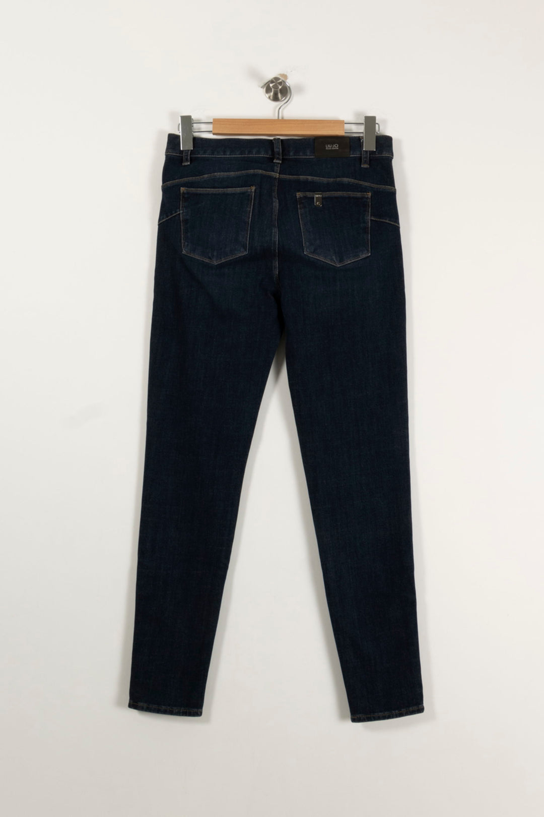 Jean Slim Bleu Foncé - Taille L/40 de la marque Liu Jo | PARAD94202 - Vendu par Paradigme - Image 4