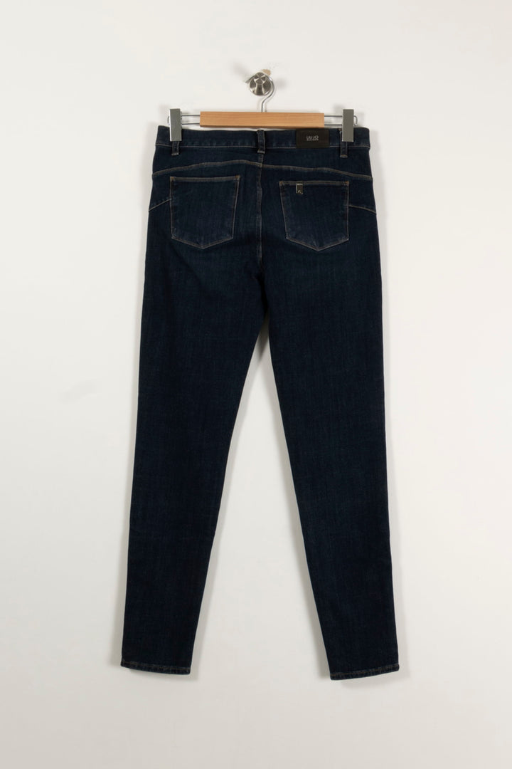 Jean Slim Bleu Foncé - Taille L/40 de la marque Liu Jo | PARAD94202 - Vendu par Paradigme - Image 4