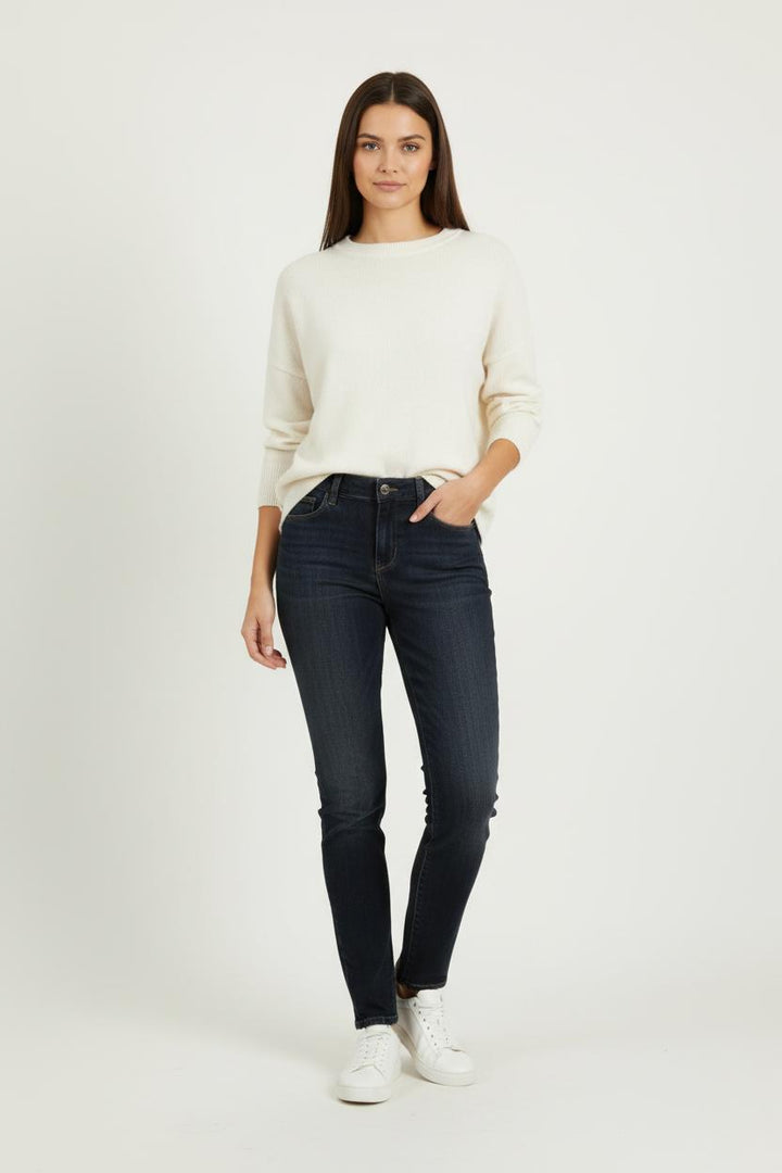 Jean Slim Bleu Foncé - Taille L/40 de la marque Liu Jo | PARAD94202 - Vendu par Paradigme - Image 1