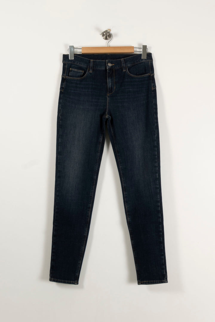 Jean Slim Bleu Foncé - Taille L/40 de la marque Liu Jo | PARAD94202 - Vendu par Paradigme - Image 2