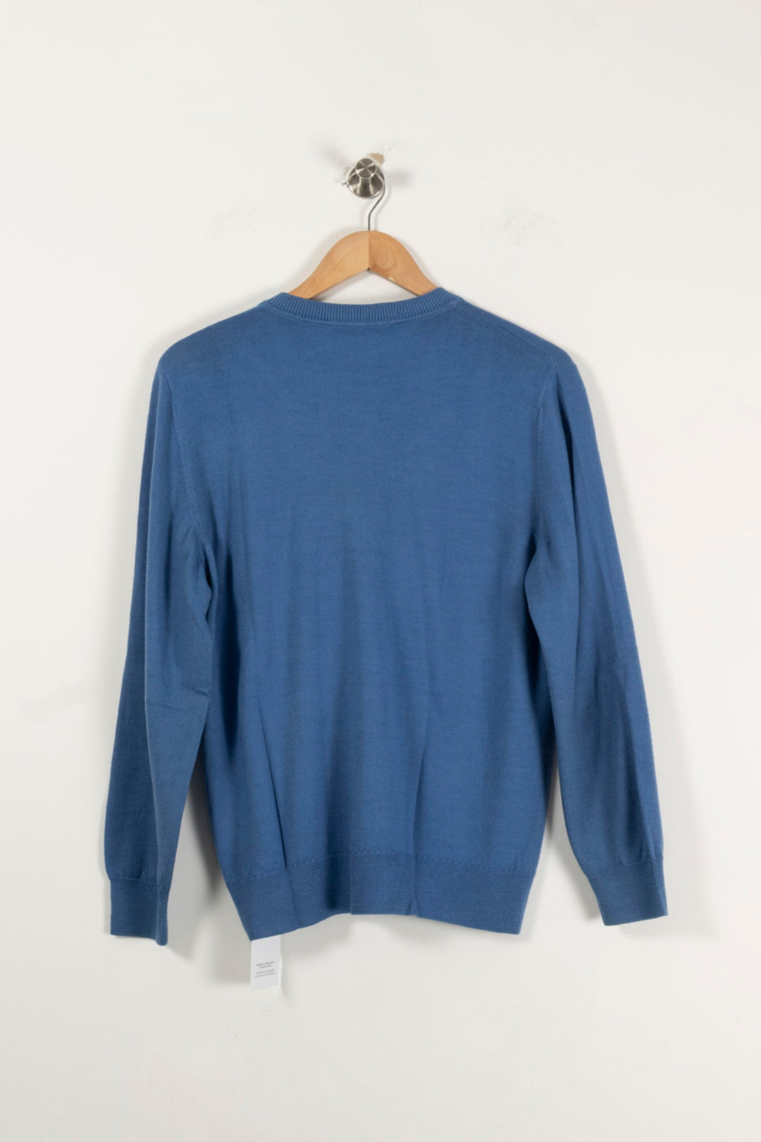 Pull Col Tunisien Bleu - Taille L/40 de la marque Maison Montagut | PARAD94207 - Vendu par Paradigme - Image 4