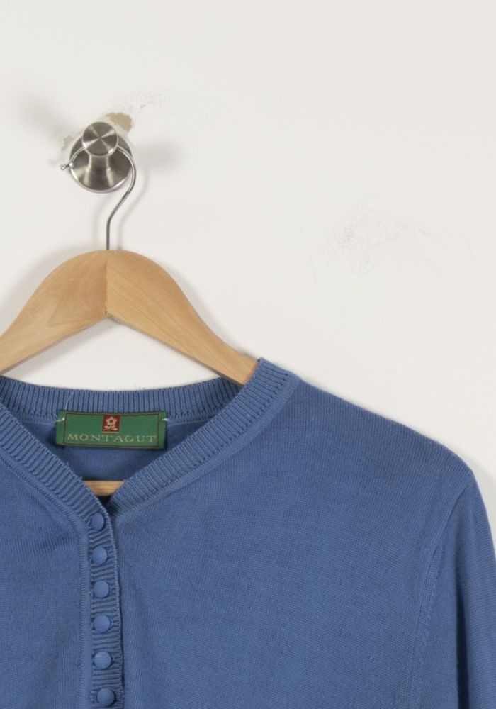 Pull Col Tunisien Bleu - Taille L/40 de la marque Maison Montagut | PARAD94207 - Vendu par Paradigme - Image 3