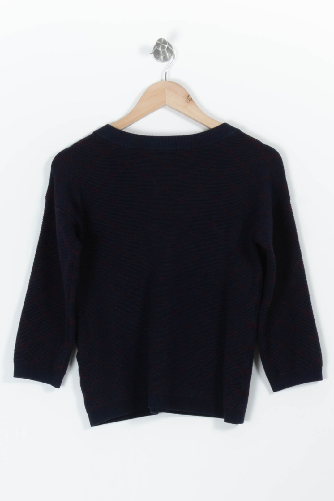 Pull Bleu Marine et Rouge - Taille M/38 de la marque Maison 123 | PARAD94221 - Vendu par Paradigme - Image 4